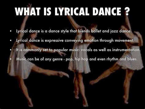 What is lyrical dance? A poetic exploration of movement and emotion